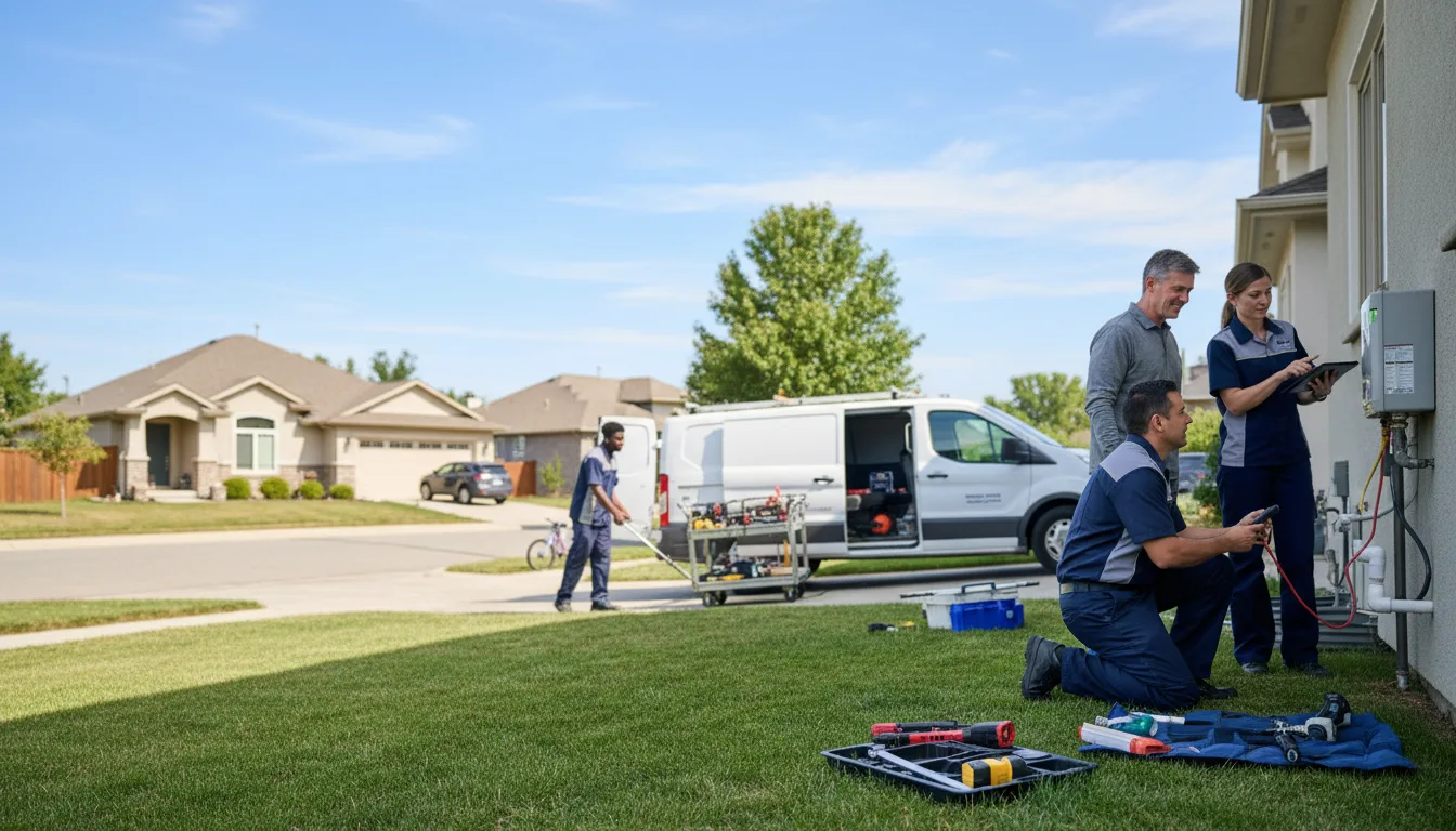 Tankless water heater service in Ayr, ND